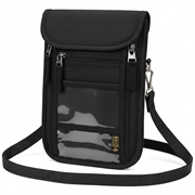 Multifunctional Travel Bag with RFID Protection - Black